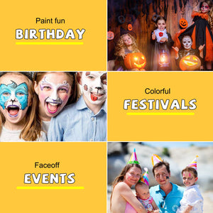 Colori per Viso Bambini,Face Painting,36 Pastelli Truccare & Corpo,... - Ilgrandebazar