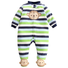Carica l&#39;immagine nel visualizzatore di Gallery, Bambino Pagliaccetto Fleece Tutina Pigiama Carino Tuta Maniche Lunghe Body... - Ilgrandebazar