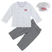 Carica l&#39;immagine nel visualizzatore di Gallery, MOMBEBE COSLAND Bambino Neonato Chef Costume Abbigliamento Set con Cappello... - Ilgrandebazar