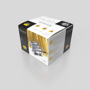 Marcato Classic Atlas AT-150-CLS Macchina per la Pasta 40x30x20 cm, Argento - Ilgrandebazar