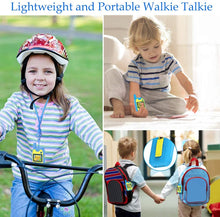 Carica l'immagine nel visualizzatore di Gallery, Walkie Talkie Bambini Macchina Fotografica Bambini 1080P Doppia Lente 8 Megapixel Con Lunga Portata Walkie Talkie Per Bambini Ricaricabile Multifunzione Adatta Per AttivitÀ All'aperto Al Coperto