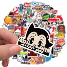 Carica l&#39;immagine nel visualizzatore di Gallery, 200 adesivi impermeabili iMaMa in vinile decorativo in stile graffiti per skateboard