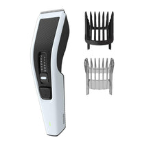 Carica l&#39;immagine nel visualizzatore di Gallery, Philips Tagliacapelli HC3518/15 serie 3000 Tecnologia Trim n Flow, lame DualCut 13 lunghezze 0,5-23mm Bianco