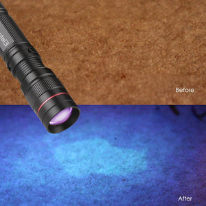 Eletorot Torcia UV LED Lampada 395 NM Ultravioletti Blacklight mano 1 Pc - Ilgrandebazar