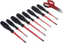 Carica l&#39;immagine nel visualizzatore di Gallery, Intercable Set 8 Giraviti con Forbici F1 da elettricista