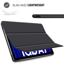 Carica l'immagine nel visualizzatore di Gallery, IVSO Cover Compatibile con Samsung Galaxy Tab A7, per Samsung Galaxy Tab A7 Cover, per Samsung Galaxy Tab A7 Custodia, Slim Custodia Cover per Samsung Galaxy Tab A7 T505/T500/T507 10.4 2020, Nero