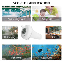 Carica l&#39;immagine nel visualizzatore di Gallery, Inkbird IBS-P01 Termometro per Piscina Galleggiante con Display... - Ilgrandebazar