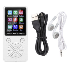 Carica l'immagine nel visualizzatore di Gallery, Agatige Lettore MP3/lettore MP4, Musica T1 Lettore MP3 MP4 Supporto Bluetooth Memoria 32G Pulsanti Tattici a Otto diagrammi(Bianca)