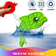 Carica l'immagine nel visualizzatore di Gallery, Chennyfun Fidget Toy Pop It, 4PCS Fidget Pack, Bubble Sensoriale Fidget Toy, Pop Bubble Giocattoli Antistress, Bisogno Speciale Antistress Ansia Sollievo Delfino Toys Regali per Bambini e Adulti