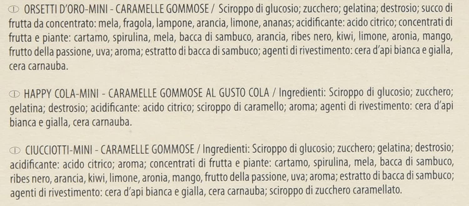 Haribo Caramelle Incartate Mini Selection Bustine - 150 bustine da 12g –