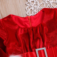 Carica l'immagine nel visualizzatore di Gallery, Loalirando Abiti di Natale Bambina Neonata a Manica Lunga Vestiti Bambina Invernali Costume di Natale Bambina