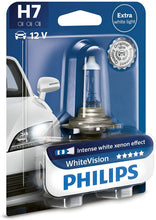 Carica l&#39;immagine nel visualizzatore di Gallery, Philips 12961NBVB2 WhiteVision Effetto Xenon W5W Lampada Auto, Blister Doppio