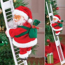 Carica l'immagine nel visualizzatore di Gallery, Huaxiangoh Scala di Arrampicata su Scala di Babbo Natale Scala di Arrampicata Babbo Natale Figurine di Natale Ornamento Decorazione per Decorazioni Natalizie Regali di Natale per Bambini