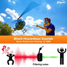 Carica l&#39;immagine nel visualizzatore di Gallery, Zeadio Cyanine militare Noise Cancelling Overhead Headset 2 spina per... - Ilgrandebazar