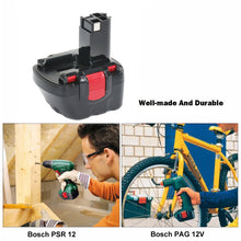 Carica l'immagine nel visualizzatore di Gallery, REEXBON 12V 3.0Ah Ni-MH Batteria Sostitutiva per Bosch Compatibile