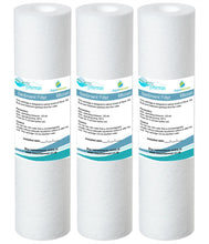 Carica l&#39;immagine nel visualizzatore di Gallery, 3x AquaHouse 10&quot; Cartuccia filtro acqua sedimenti per osmosi inversa, palo... - Ilgrandebazar