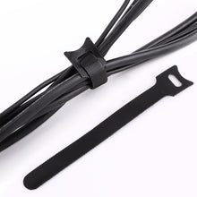 Carica l&#39;immagine nel visualizzatore di Gallery, Shentian 100 pezzi Confezione Fascette Ferma cavo in 150*(12-18)mm, Nero - Ilgrandebazar
