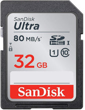 Carica l'immagine nel visualizzatore di Gallery, SanDisk Ultra Scheda di Memoria SDHC FFP, Velocità fino a 80 MB/sec, 16 GB,...