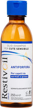 Carica l'immagine nel visualizzatore di Gallery, RestivOil Complex Shampoo Antiforfora per Capelli, Olio Fisiologico con Azione Antiseborroica e Anti Prurito, per Capelli da Normali a Grassi, 250 ml