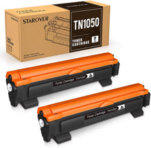 Carica l'immagine nel visualizzatore di Gallery, STAROVER Cartucce Toner Compatibili Sostituzione per TN1050 TN-1050 per Brother HL-1110 DCP-1510 HL-1210W DCP-1610W HL-1112 MFC-1810 HL-1212W MFC-1910W DCP-1612W DCP-1512 (2 Nero)