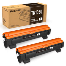Carica l'immagine nel visualizzatore di Gallery, STAROVER Cartucce Toner Compatibili Sostituzione per TN1050 TN-1050 per Brother HL-1110 DCP-1510 HL-1210W DCP-1610W HL-1112 MFC-1810 HL-1212W MFC-1910W DCP-1612W DCP-1512 (2 Nero)