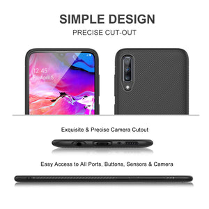 iBetter per Samsung Galaxy A70 Cover, Thin Fit Gomma Morbida Protettiva Nero - Ilgrandebazar