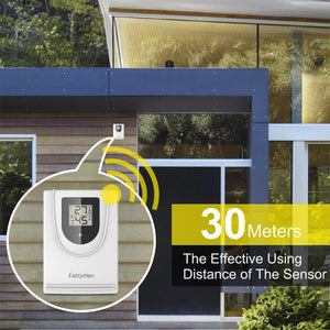Fetanten WS004E Stazione Meteo, Termometro Digitale Weather Station - Ilgrandebazar