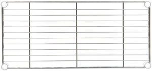 AmazonBasics - Scaffalatura a 5 ripiani, su rotelle, Cromo - Ilgrandebazar