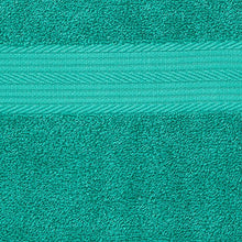 Carica l&#39;immagine nel visualizzatore di Gallery, AmazonBasics - Set di 2 asciugamani da bagno che non Verde Turchese - Ilgrandebazar