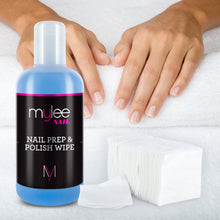 Carica l&#39;immagine nel visualizzatore di Gallery, Kit per manicure Mylee Prep &amp; Polish Wipe smalto/gel unghie + 100... - Ilgrandebazar