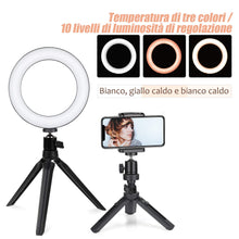 Carica l&#39;immagine nel visualizzatore di Gallery, Zacro Ring Light LED, LED Luce ad Anello for YouTube Video and Makeup, LED... - Ilgrandebazar
