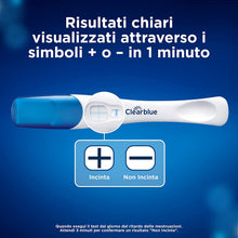Carica l'immagine nel visualizzatore di Gallery, Test di gravidanza Clearblue con Rilevazione Rapida, Confezione con 3 Test