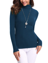 Carica l&#39;immagine nel visualizzatore di Gallery, Abollria Maglione Donna Elegante a Collo Alto Maniche Lunghe per Inverno... - Ilgrandebazar