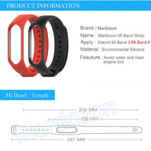 Carica l&#39;immagine nel visualizzatore di Gallery, Mardozon 16 Pezzi Cinturino per Xiaomi Mi Smart Band 4 / Stile A (16 Colori) - Ilgrandebazar