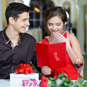 4 Pezzi San Valentino Biglietto di Auguri 3D Biglietti d'Auguri Romantici... - Ilgrandebazar
