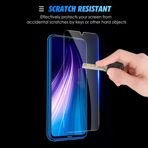 SPARIN [2 Pezzi Vetro Temperato Compatibile con Xiaomi Redmi Note 8 / Note 7 / Note 7 PRO, Pellicola Xiaomi Redmi Note 8/ Note 7 [Ultra Resistente] [Durezza 9H] [Senza Bolle]