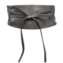 Carica l&#39;immagine nel visualizzatore di Gallery, MYB Cintura fusciacca per donna in similpelle - modello obi - taglia unica -... - Ilgrandebazar