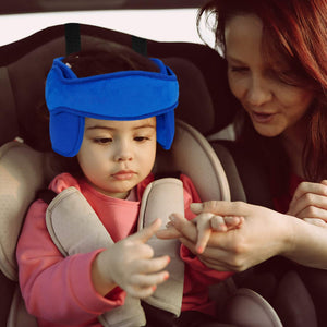 Seggiolino auto Testa Dormire per Regolabile Supporto Cintura di Blu - Ilgrandebazar