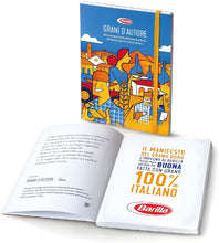 Carica l&#39;immagine nel visualizzatore di Gallery, Barilla Box Pasta in Edizione Limitata Manifesto Del Grano Duro con 6 Pack di Pasta Barilla Lunga e Corta da 700 gr Grano 100% Italiano e Taccuino Personalizzato Illustrato da 11 Illustratori