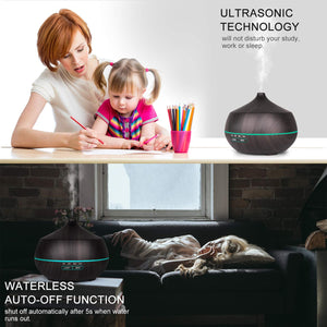 Tenswall 400ml Umidificatore con 7 Colori Cambiato di Luce LED,Diffusore... - Ilgrandebazar