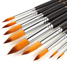Carica l&#39;immagine nel visualizzatore di Gallery, Golden maple Pennelli Pittura per 9 Pezzi-pennelli Acquerello&amp;colori A Olio - Ilgrandebazar