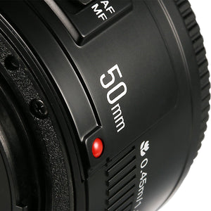 Yongnuo YN 50mm F/1.8 AF/MF Large Aperture Auto Focus Lens Per Canon - Ilgrandebazar