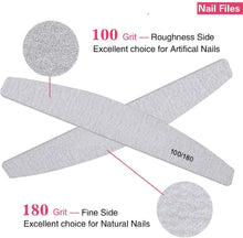 Carica l'immagine nel visualizzatore di Gallery, Manicure Dito di Formazione, Mano per Pratica Unghie professionali, Flessibile Mano Pratica per Unghie Finte Nail Art con 200 pezzi Tip Unghie Finte Regolabili