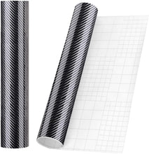 Carica l'immagine nel visualizzatore di Gallery, Fansport 6D Pellicola Adesiva Carbonio Adesiva Foglio Pellicola in Fibra di Carbonio Rivestimento Adesivo di Vinile in Fibra di Carbonio per Auto Impermeabile, Anti Bolle, Luminoso (300 * 30cm)