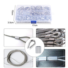 Carica l&#39;immagine nel visualizzatore di Gallery, WiMas 240pcs doppia ghiera piegatura loop manica alluminio manicotti, kit di... - Ilgrandebazar