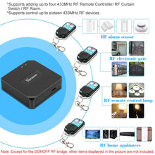 Carica l&#39;immagine nel visualizzatore di Gallery, OWSOO RF Bridge ITEAD 433MHz Interruttore WiFi SONOFF Switch Interruttore... - Ilgrandebazar