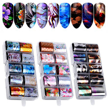 Carica l&#39;immagine nel visualizzatore di Gallery, 30 colori Nail Foil Transfer Stickers, Kalolary Adesivi Unghie Colore 1 - Ilgrandebazar