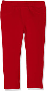 Brums Jeggings Felpa Elasticizzata Tinta Unita, Pantaloni Bimba, (Verde... - Ilgrandebazar