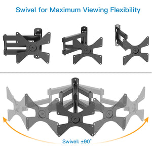 Supporto TV universale, Orientare, 10-40 Pollici / Inclinable y Giratorio - Ilgrandebazar