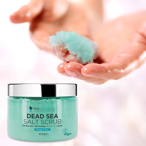 Pranaturals Scrub Corpo Rivitalizzante ai Sali del Mar Morto 500g,...